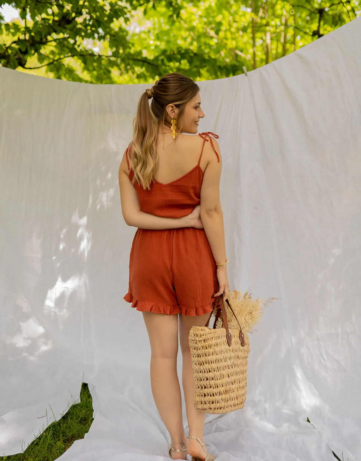 Combinaisons / Salopettes^Céleste - NEROLI Terracotta