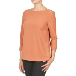 T-shirts & Polos^Color Block - 3214723 Corail