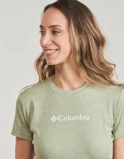 T-shirts & Polos^Columbia - MOVE SHORT SLEEVE TEE Vert