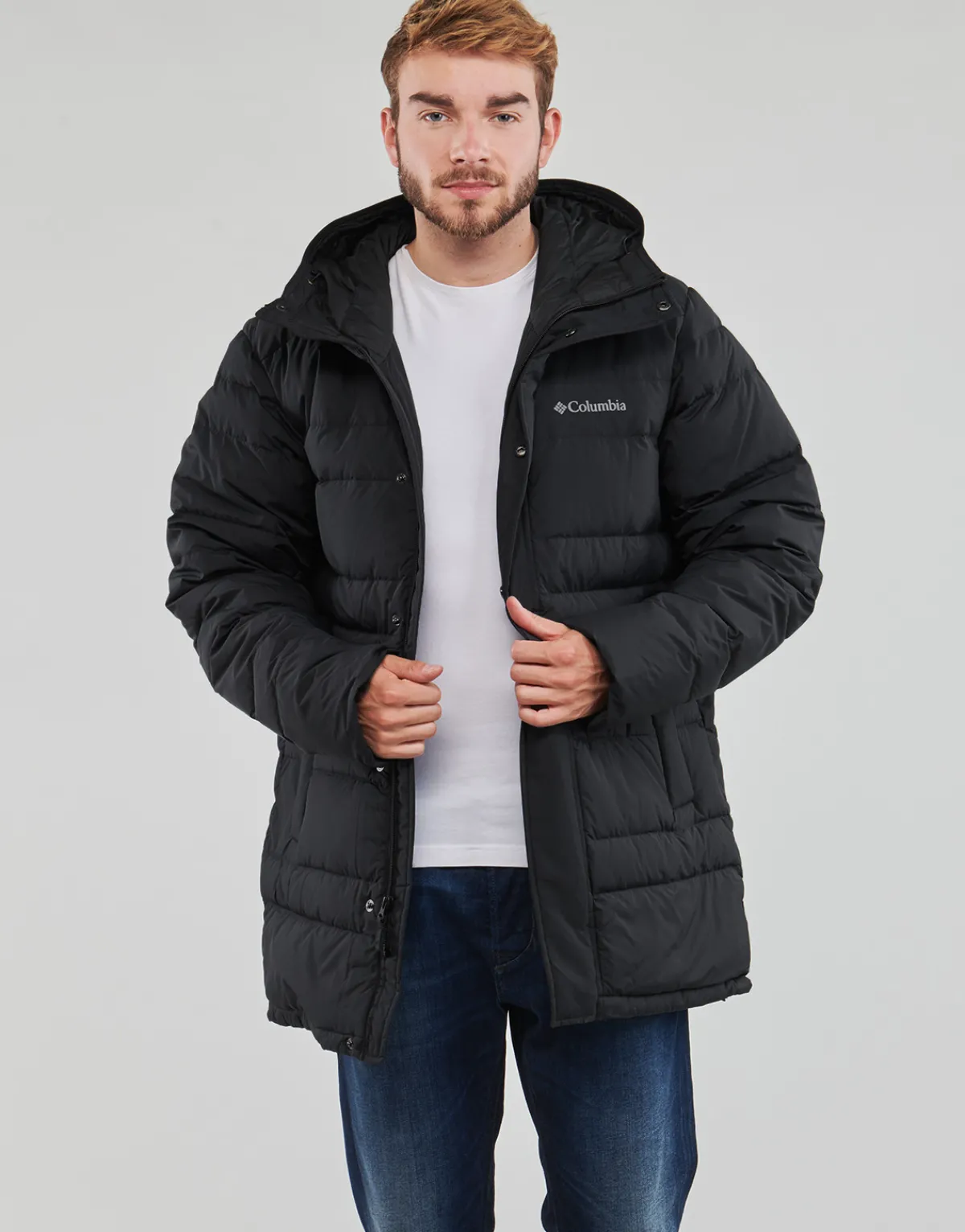 Manteaux^Columbia - SALTZMAN DOWN PARKA Noir