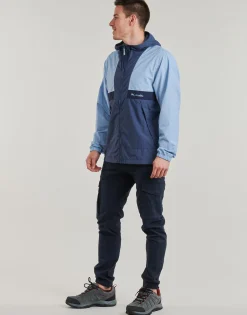 Vestes^Columbia - SPIRE VALLEY HOODED WINDBREAKER Bleu
