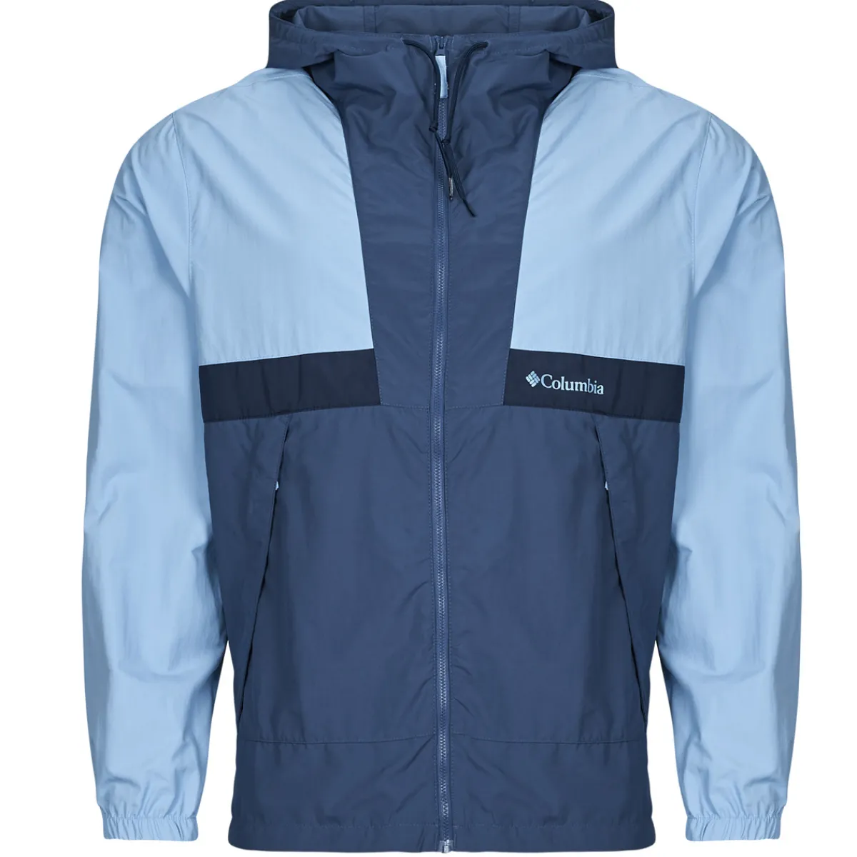 Vestes^Columbia - SPIRE VALLEY HOODED WINDBREAKER Bleu