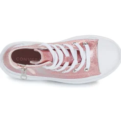 Baskets Mode^Converse - CHUCK TAYLOR ALL STAR LUGGED GLITTER Rose