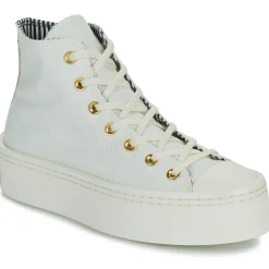 Baskets Mode^Converse - CHUCK TAYLOR ALL STAR MODERN LIFT Blanc
