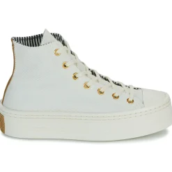 Baskets Mode^Converse - CHUCK TAYLOR ALL STAR MODERN LIFT Blanc