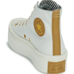 Baskets Mode^Converse - CHUCK TAYLOR ALL STAR MODERN LIFT Blanc