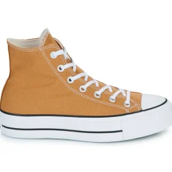 Baskets Mode^Converse - CHUCK TAYLOR ALL STAR LIFT PLATFORM Marron