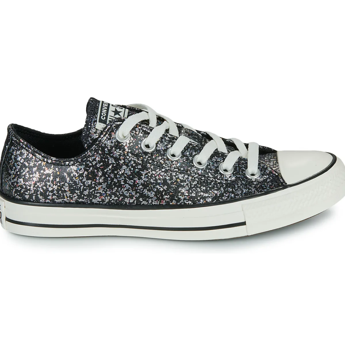 Baskets Mode^Converse - CHUCK TAYLOR ALL STAR GLITTER Noir