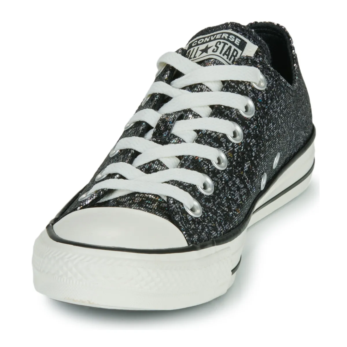 Baskets Mode^Converse - CHUCK TAYLOR ALL STAR GLITTER Noir