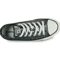Baskets Mode^Converse - CHUCK TAYLOR ALL STAR GLITTER Noir
