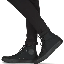 Baskets Mode^Converse - CHUCK TAYLOR ALL STAR MONOCHROME HI Noir