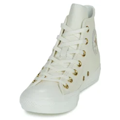 Baskets Mode^Converse - CHUCK TAYLOR ALL STAR GOLD Blanc