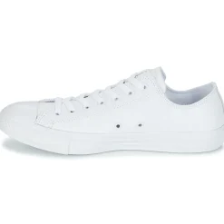 Baskets Mode^Converse - CHUCK TAYLOR ALL STAR LEATHER OX Blanc