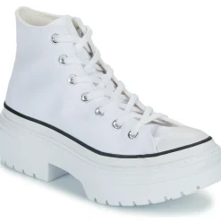 Baskets Mode^Converse - CHUCK TAYLOR ALL STAR LUGGED HEEL PLATFORM Blanc