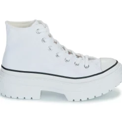 Baskets Mode^Converse - CHUCK TAYLOR ALL STAR LUGGED HEEL PLATFORM Blanc