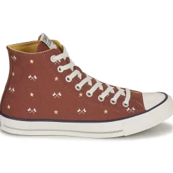Baskets Mode^Converse - CHUCK TAYLOR ALL STAR- CLUBHOUSE Marron