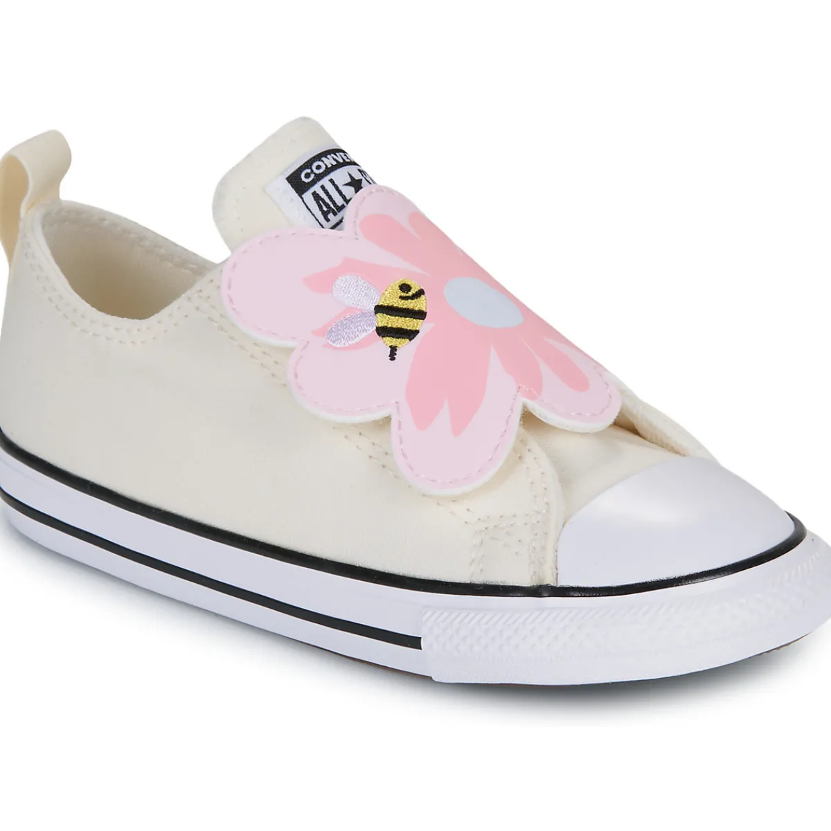 Baskets Mode^Converse - CHUCK TAYLOR ALL STAR ONE STRAP FLORAL EASY ON Rose