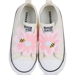 Baskets Mode^Converse - CHUCK TAYLOR ALL STAR ONE STRAP FLORAL EASY ON Rose