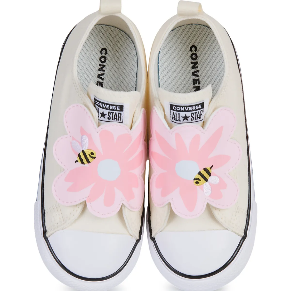 Baskets Mode^Converse - CHUCK TAYLOR ALL STAR ONE STRAP FLORAL EASY ON Rose