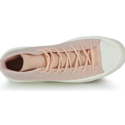 Baskets Mode^Converse - CHUCK TAYLOR ALL STAR MODERN LIFT PLATFORM MONO SUEDE Rose
