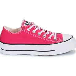 Baskets Mode^Converse - CHUCK TAYLOR ALL STAR LIFT PLATFORM Rose