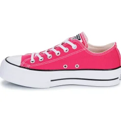 Baskets Mode^Converse - CHUCK TAYLOR ALL STAR LIFT PLATFORM Rose