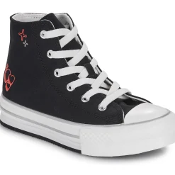 Baskets Mode^Converse - CHUCK TAYLOR ALL STAR EVA LIFT Noir