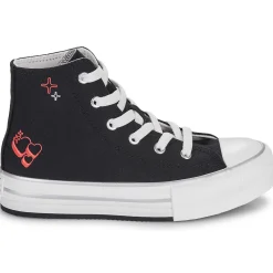 Baskets Mode^Converse - CHUCK TAYLOR ALL STAR EVA LIFT Noir