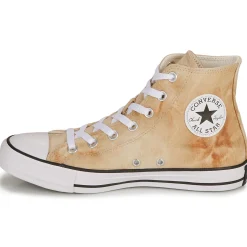Baskets Mode^Converse - CHUCK TAYLOR ALL STAR SUN WASHED TEXTILE-NAUTICAL MENSWEAR Marron