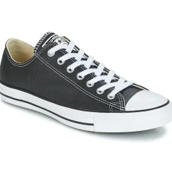Baskets Mode^Converse - CHUCK TAYLOR ALL STAR LEATHER OX Noir