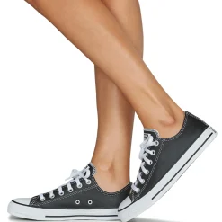 Baskets Mode^Converse - CHUCK TAYLOR ALL STAR LEATHER OX Noir