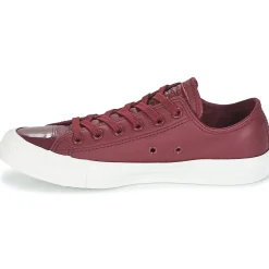 Baskets Mode^Converse - CHUCK TAYLOR ALL STAR LEATHER OX Bordeaux