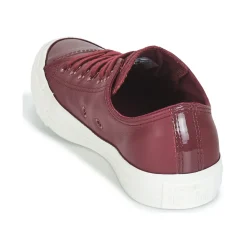 Baskets Mode^Converse - CHUCK TAYLOR ALL STAR LEATHER OX Bordeaux