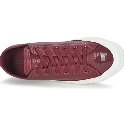 Baskets Mode^Converse - CHUCK TAYLOR ALL STAR LEATHER OX Bordeaux
