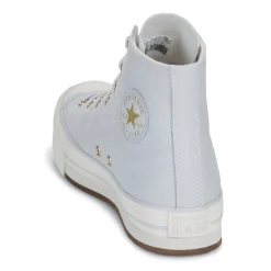Baskets Mode^Converse - CHUCK TAYLOR ALL STAR EVA LIFT PLATFORM TONAL CANVAS Bleu