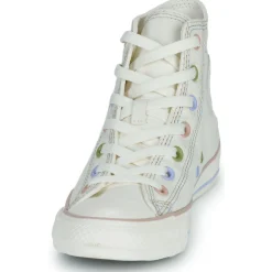 Baskets Mode^Converse - CHUCK TAYLOR ALL STAR MIXED MATERIAL Ecru