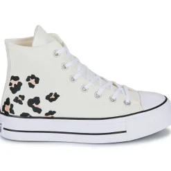 Baskets Mode^Converse - CHUCK TAYLOR ALL STAR LIFT Blanc