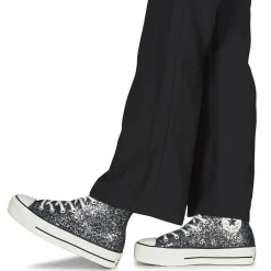 Baskets Mode^Converse - CHUCK TAYLOR ALL STAR LIFT PLATFORM GLITTER Noir