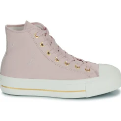 Baskets Mode^Converse - CHUCK TAYLOR ALL STAR LIFT PLATFORM TAILORED LINES Rose
