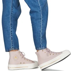 Baskets Mode^Converse - CHUCK TAYLOR ALL STAR LIFT PLATFORM TAILORED LINES Rose