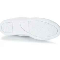 Baskets Mode^Converse - CHUCK TAYLOR ALL STAR LEATHER HI Blanc