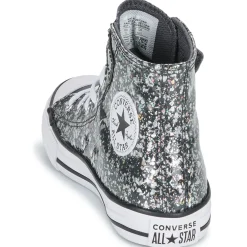 Baskets Mode^Converse - CHUCK TAYLOR ALL STAR GLITTER EASY-ON Noir