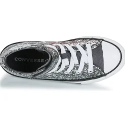 Baskets Mode^Converse - CHUCK TAYLOR ALL STAR GLITTER EASY-ON Noir