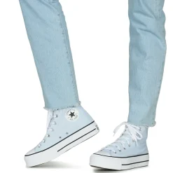 Baskets Mode^Converse - CHUCK TAYLOR ALL STAR LIFT PLATFORM Bleu