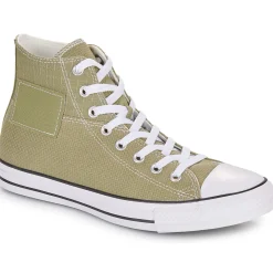 Baskets Mode^Converse - CHUCK TAYLOR ALL STAR CANVAS & JACQUARD Vert