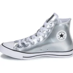 Baskets Mode^Converse - CHUCK TAYLOR ALL STAR METALLIC Argenté