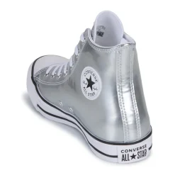 Baskets Mode^Converse - CHUCK TAYLOR ALL STAR METALLIC Argenté