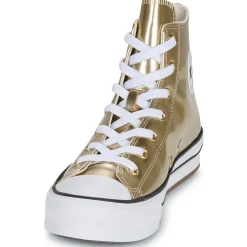 Baskets Mode^Converse - CHUCK TAYLOR ALL STAR EVA LIFT PLATFORM METALLIC Doré