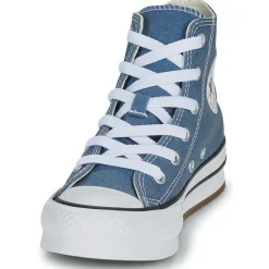 Baskets Mode^Converse - CHUCK TAYLOR ALL STAR EVA LIFT PLATFORM Bleu