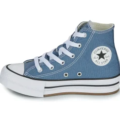 Baskets Mode^Converse - CHUCK TAYLOR ALL STAR EVA LIFT PLATFORM Bleu